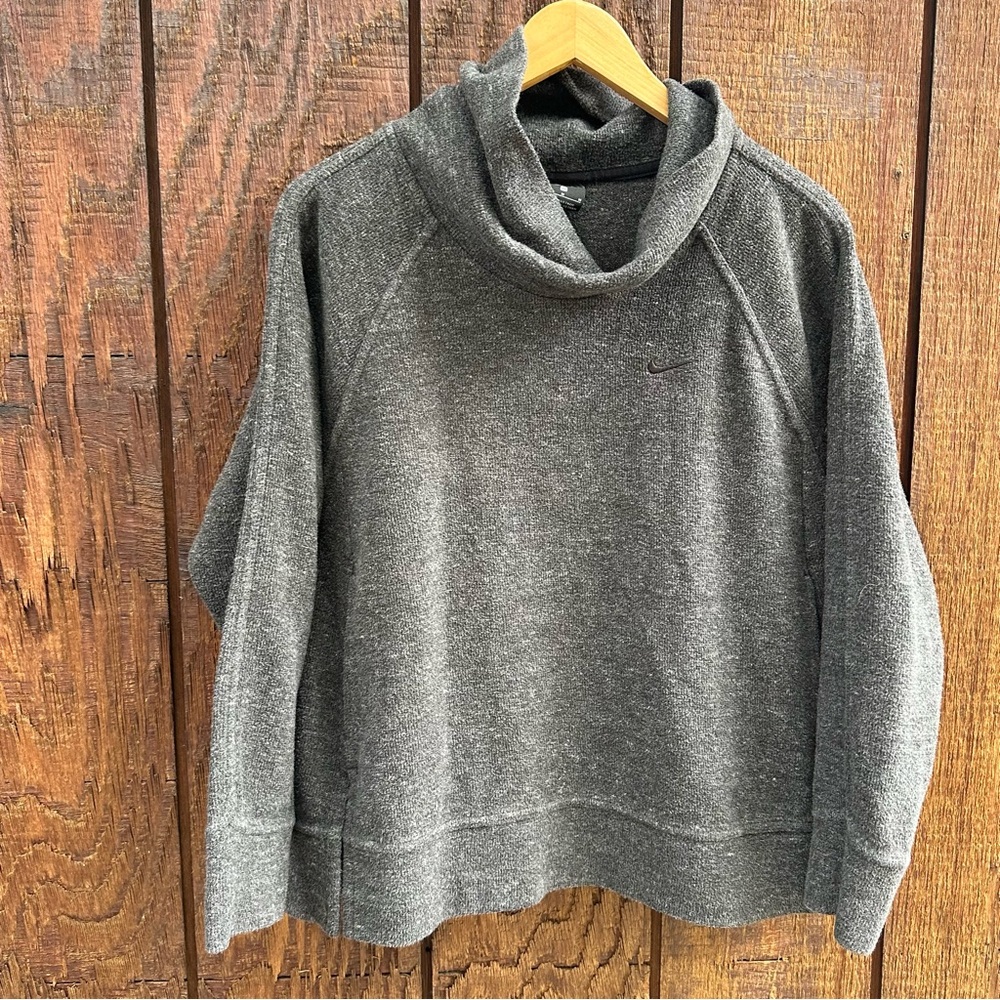 Nike Charcoal Turtleneck Sweater